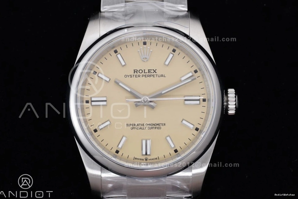 Dial VR 1:1 Steel 126000 904L HighPerformance Beige 957 36mm KRF Best Edition Oyster Perpetual 0729